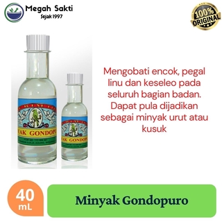 Minyak Gondopuro Cap Ie Kim Tie 40ml Shopee Indonesia