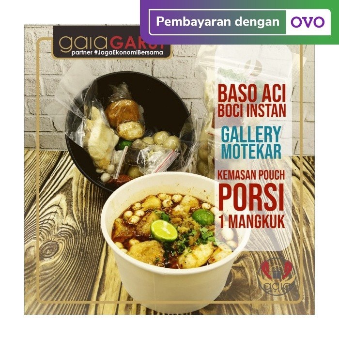 

⭐ COD ⭐ Baso Aci Instan PAKET RESELLER isi 10pcs Khas Garutan Gallery Motekar