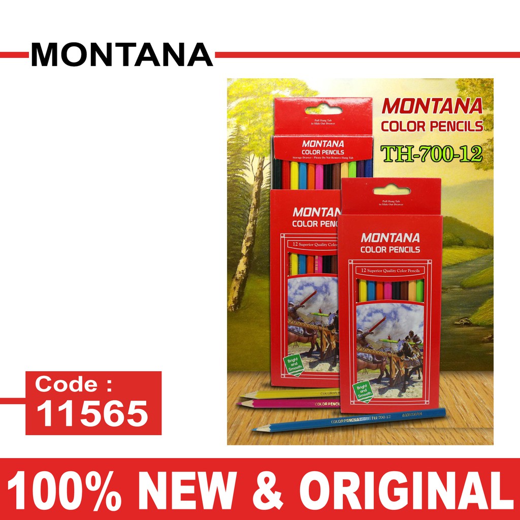 

PENSIL WARNA MONTANA 12 CLR PANJANG