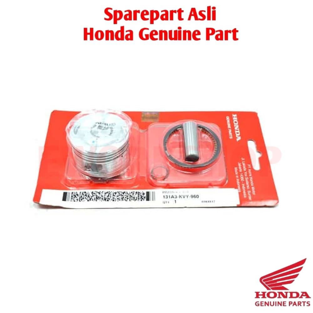 Piston Kit Seher Paket OS 0.50 - Beat Spacy Scoopy Karbu Asli Honda 131A3KVY960