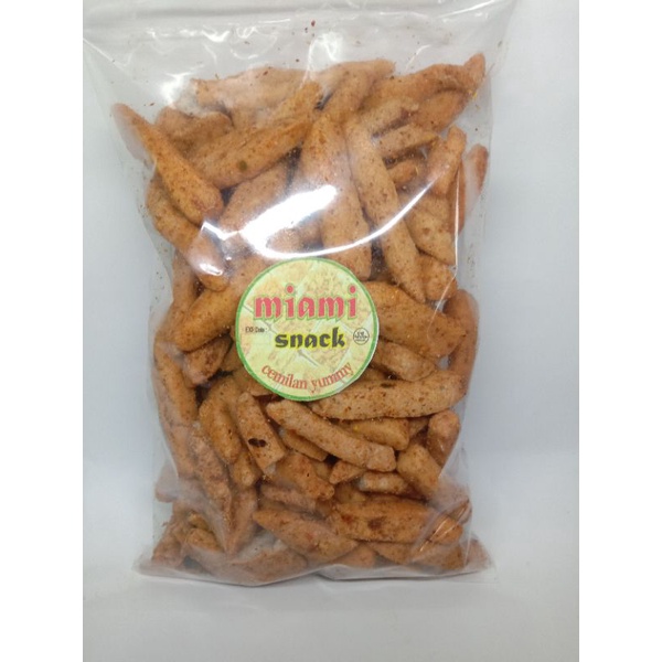 

Basreng Stik 250gr Pedas Gurih