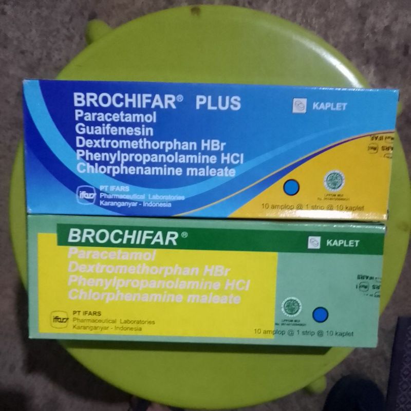 BROCHIFAR® PLUS (Obat Batuk,Flu,Pilek,Demam,Sakit Kepala) ifars