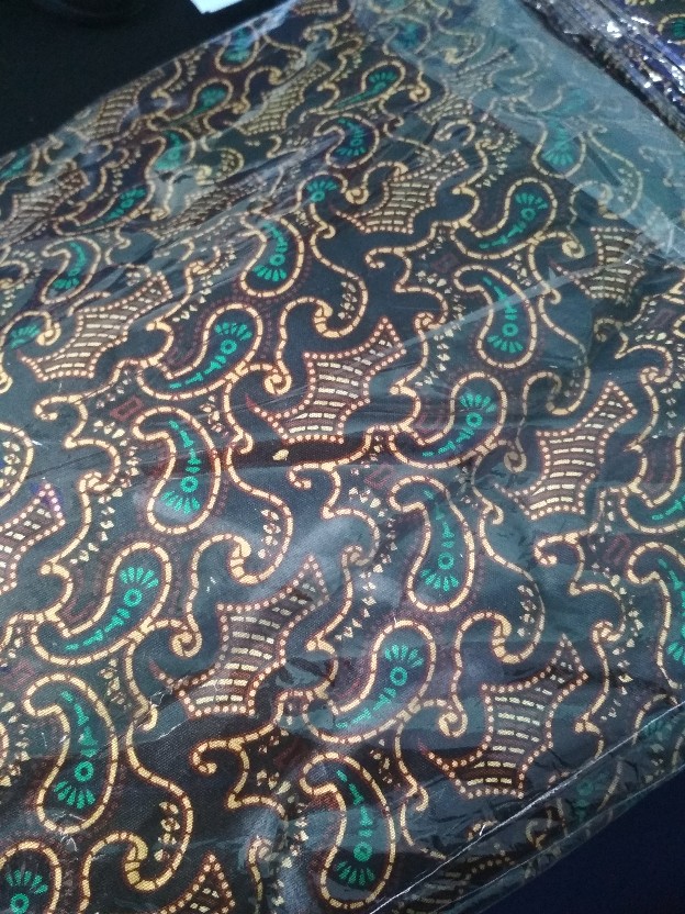 Batik Dolby Dolbi Dobby Doby Tenun Sutra Tulis Katun Atbm Baron Atasan Batik Wanita Sogan Srg308