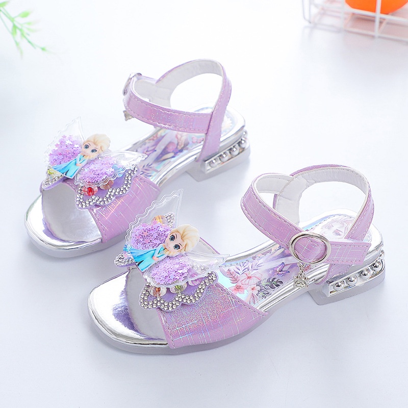 SANDAL SEPATU ANAK ELSA FROZEN FASHION MODEL 2022