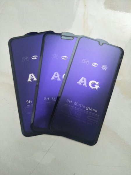 TEMPERED GLASS REALME C3 C11C12 C15 5 5I 6PRO X3SUPERZOOM 6 6i NARZO ANTI BLUE MATTE TEMPERED GLASS