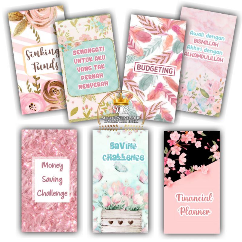 

TEMA/QUOTES SAVING CHALLENGE Kertas Binder