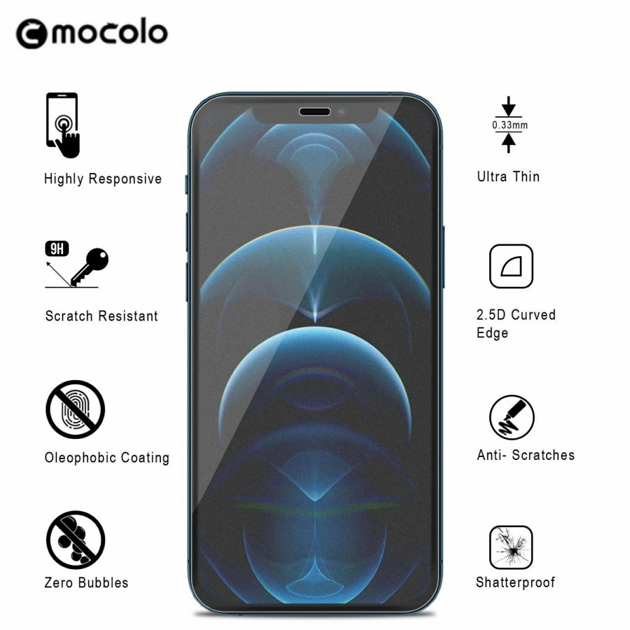MOCOLO Tempered glass iPhone XS MAX / XR / X/XS