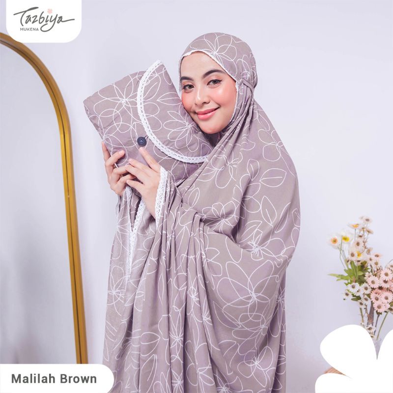 MUKENA TAZBIYA ALLOVER 2IN1 MALILAH SERIES ALLSIZE