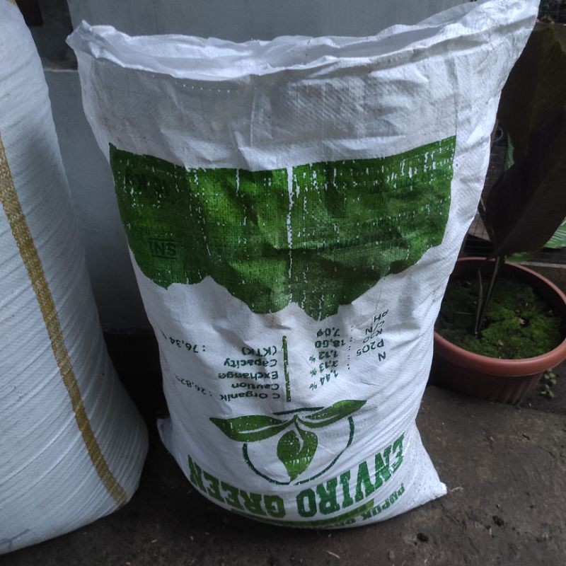 Pupuk kompos organik lengkap enviro green 300g