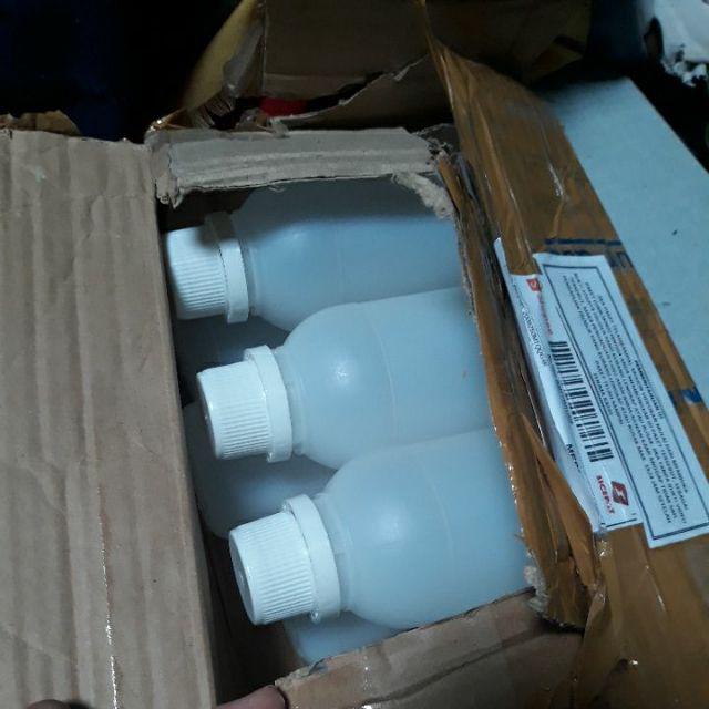 Botol Plastik Pupuk M-250 Ml Putih Susu Natural