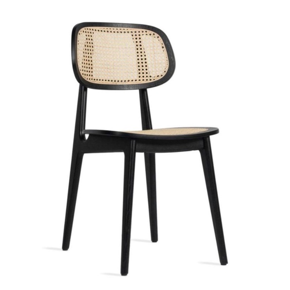 Kursi Cafe Minimalis Rotan / Kursi Cafe Chair / Kursi Makan Kayu Jati / Kursi Makan Cafe Rotan / Kur