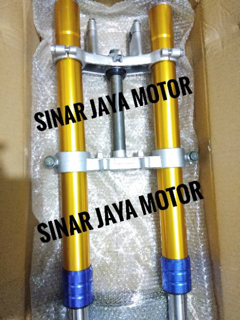 Shock depan USD Up Side Down KLX 150 DTracker 150  Produk Usd klx wz klx wz shock klx wz cross trail