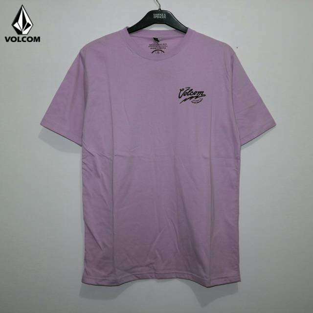 Baju kaos pria vlcm ungu muda