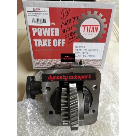 PTO dump truk komplit isuzu elf nmr71 31-25t gigi doble