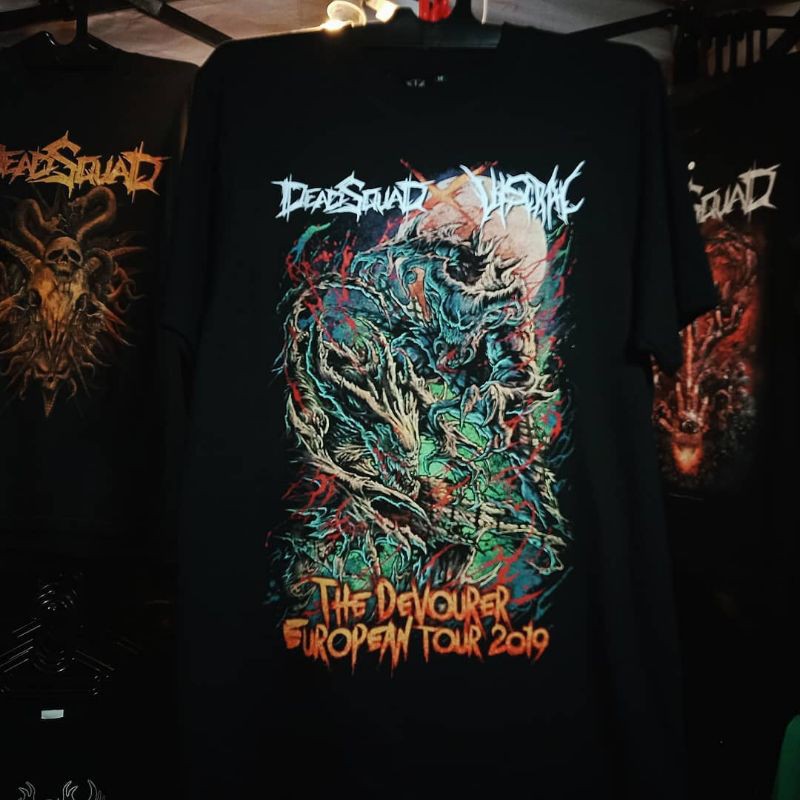 T-shirt DEADSQUAD x VISCRAL tour 2019