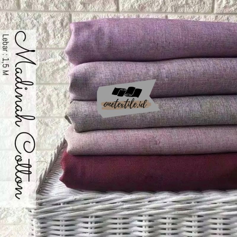 Kain Katun madinah | bahan katun madinah | bahan seragaman keluarga