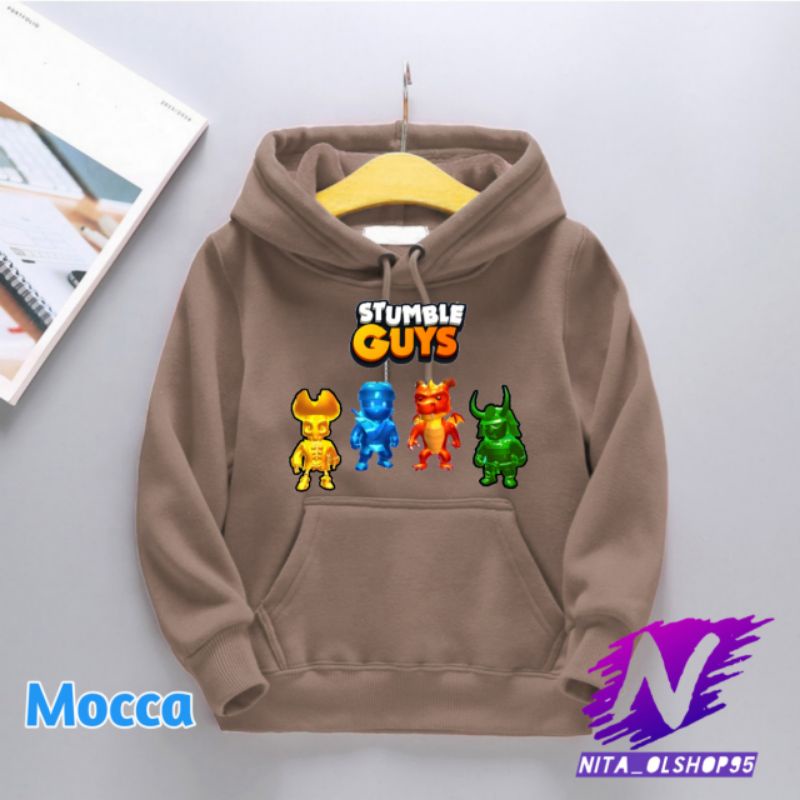 promo Hoodie anak stumble guys karakter spesial