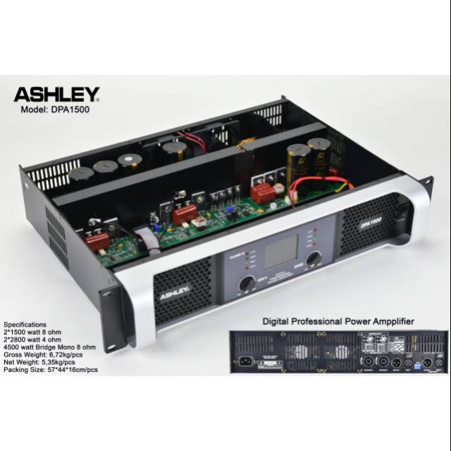 Power Digital ashley Dpa-1500 Baru