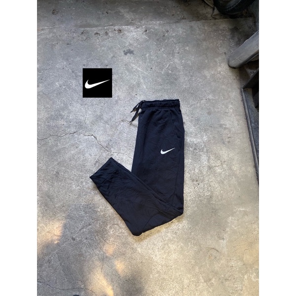 jogger pants nike black second original