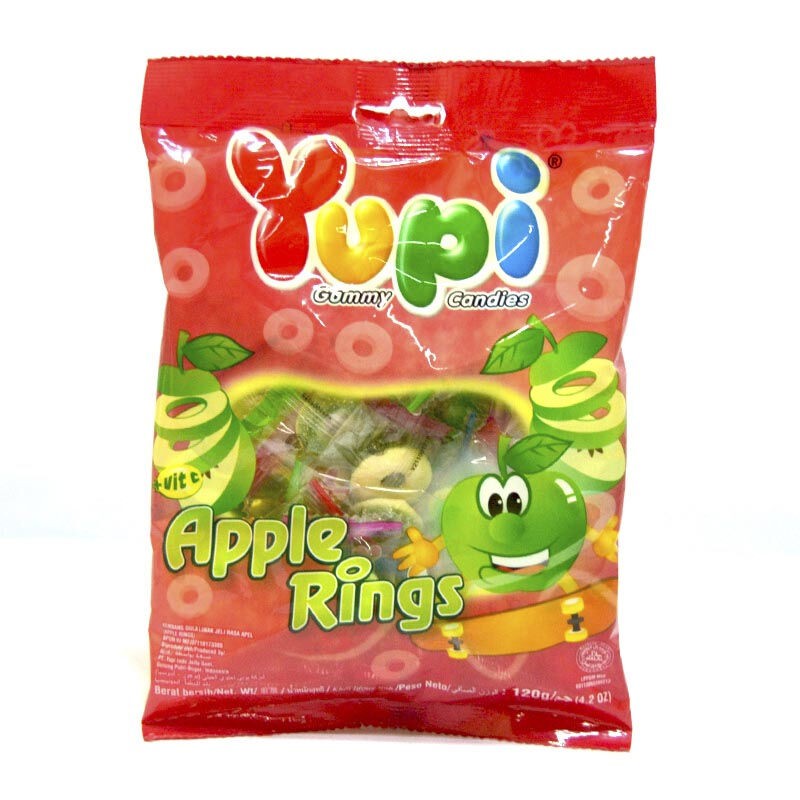 

YUPI APPLE RINGS HANGING BAG 120GR