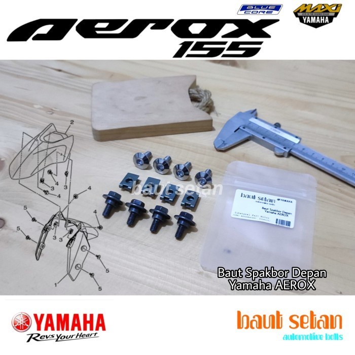 Baut Spakbor Yamaha Aerox