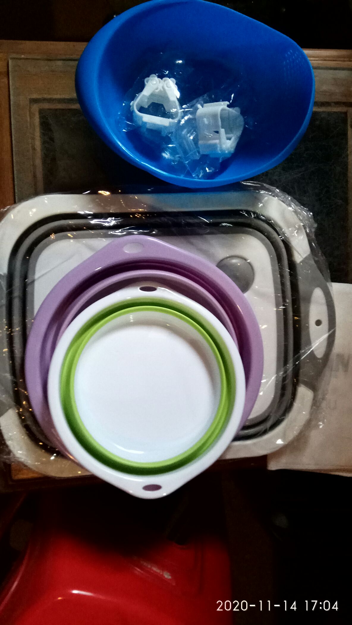 Baskom Talenan Lipat/magic Talenan Lipat Alat Dapur Serbaguna - 100267