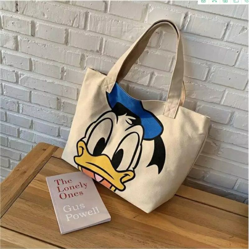 TAS TOTE TOTEBAG RESLETING DISNY PREMIUM 4 GAMBAR