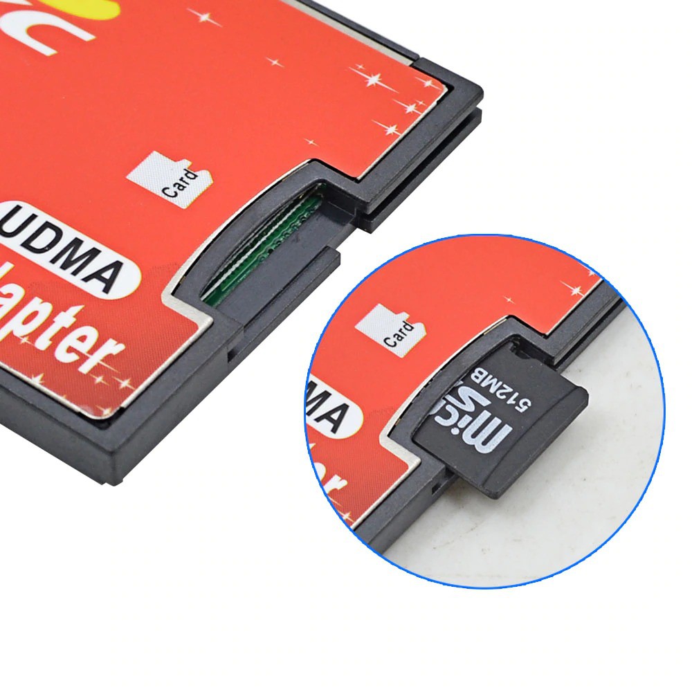 Converter Micro SD jadi Compact Flash Card Extreme CF Adapter TF SDXC