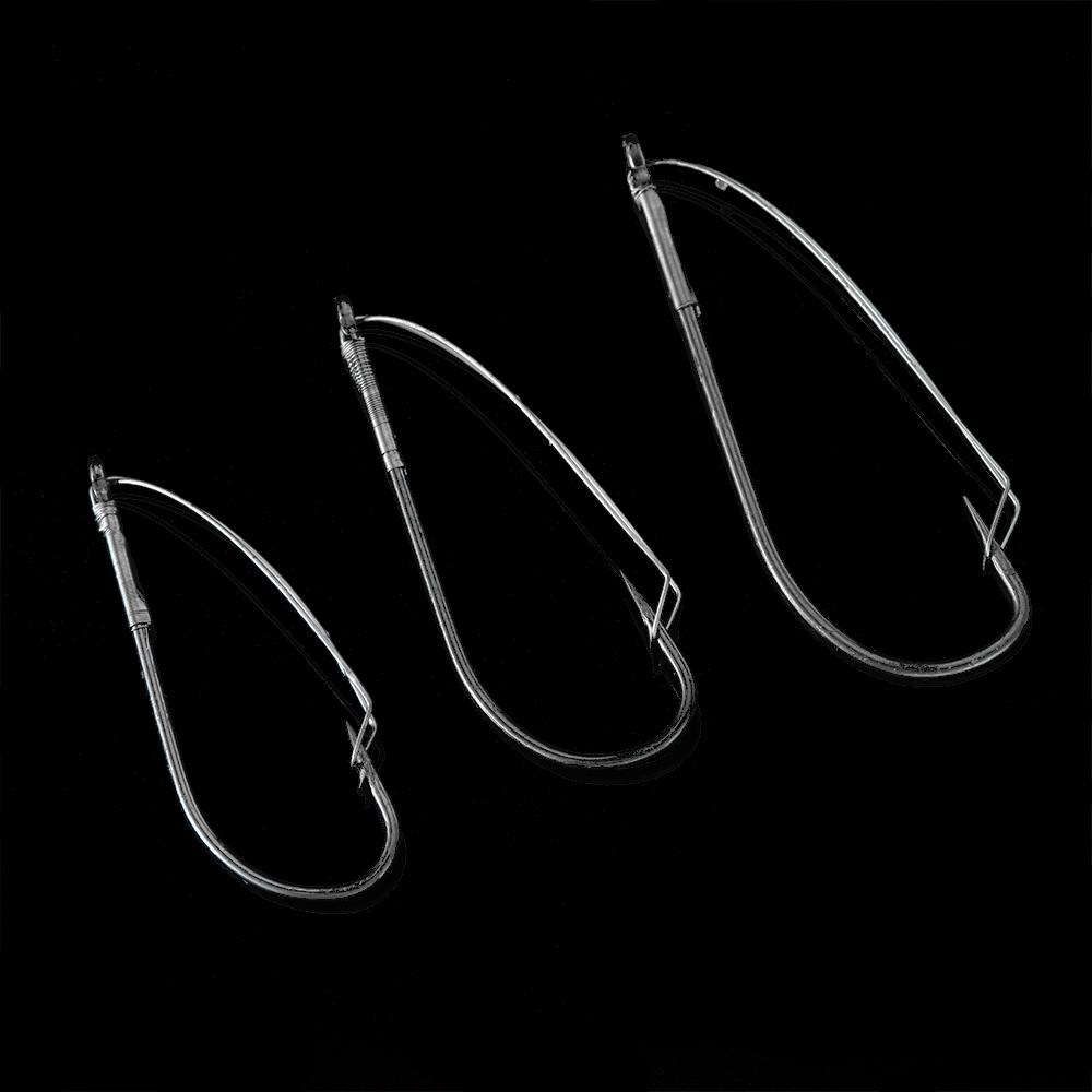 TOP 10pcs Kail Pancing Memimpin Tahan Lama Terbalik Fishing Tackle