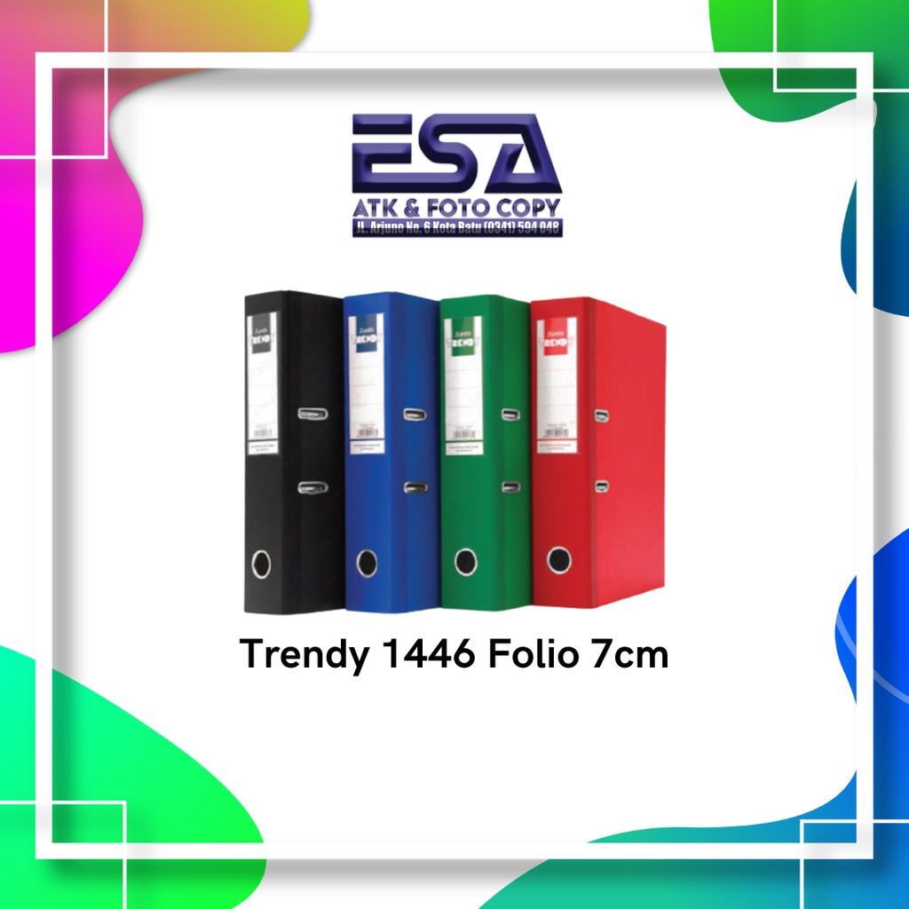 

Ordner Bantex LAF Trendy 1446 Folio 7cm All Color