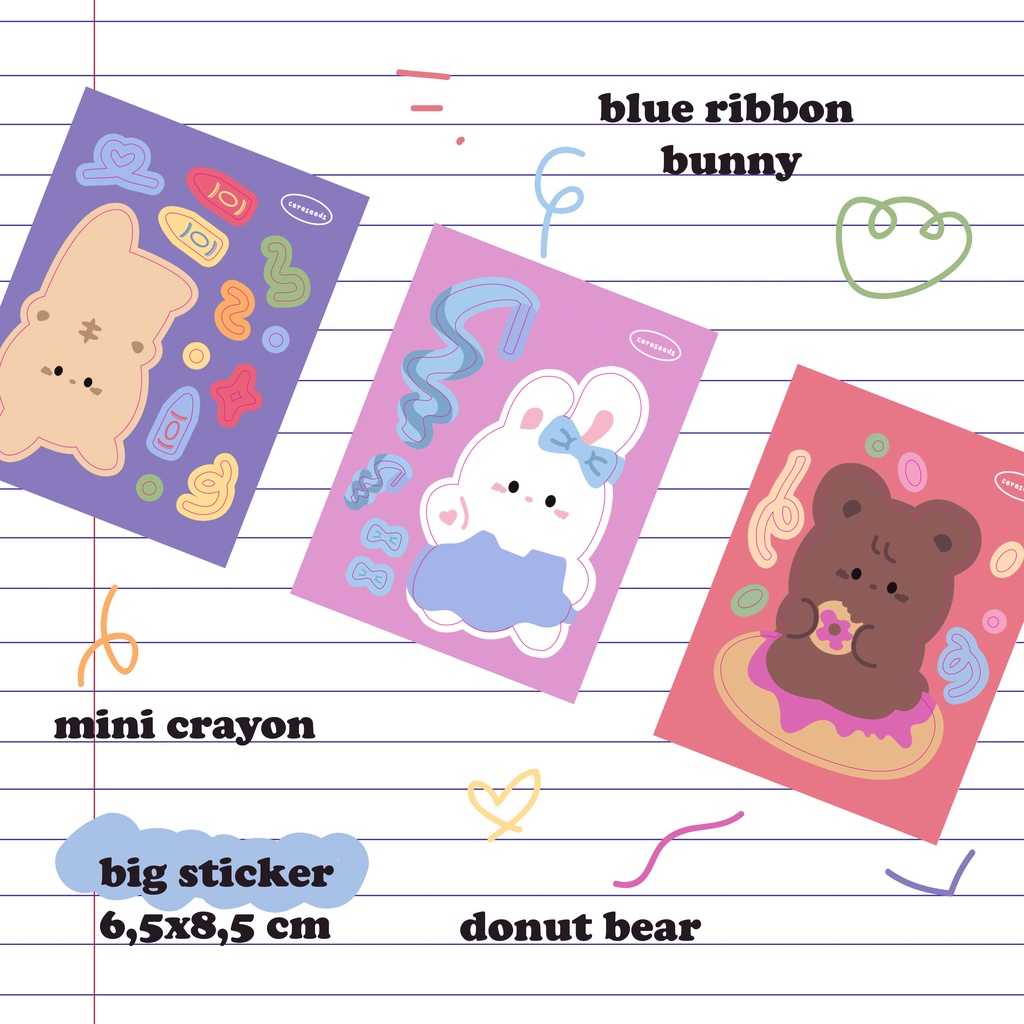 

big sticker | deco sticker | polcos