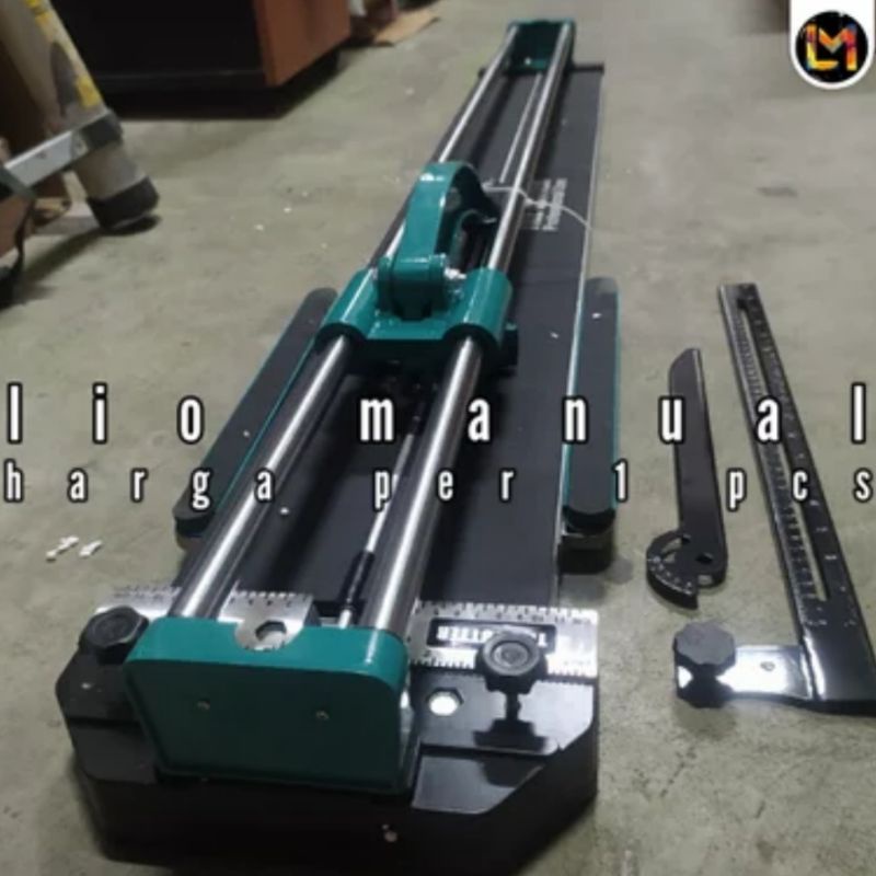 Alat potong granit 120 cm pemotong model dorong kapasitas 1.2 meter
