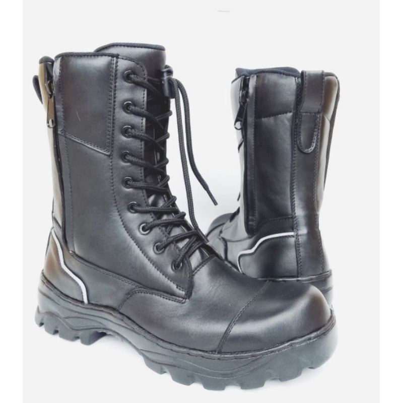 SEPATU PDL DAMKAR FUL KULIT SAFETY