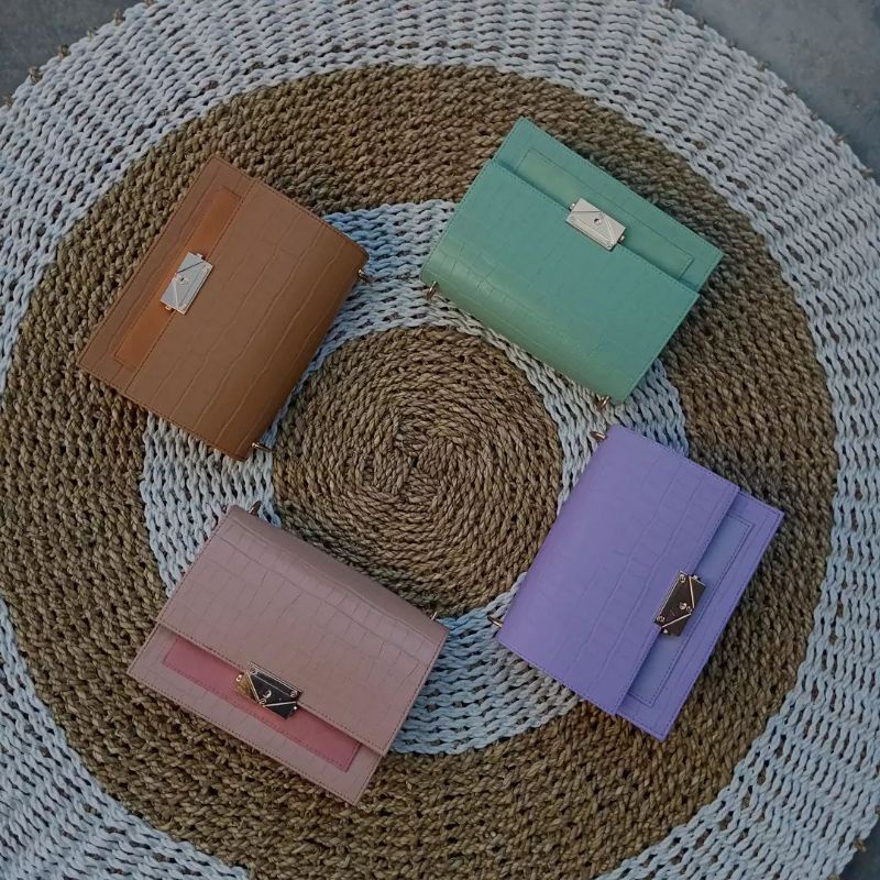 Nadya Croco Bag Slingsby Bag Tas Selempang Wanita