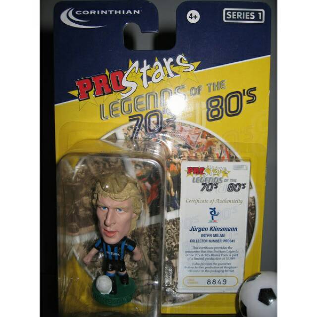 Jurgen Klinsmann Inter Milan Corinthian Prostars