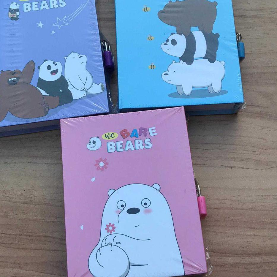 

Kekinian BUKU DIARY DENGAN GEMBOK KUNCI WE BARE BEAR UNIK LUCU 시