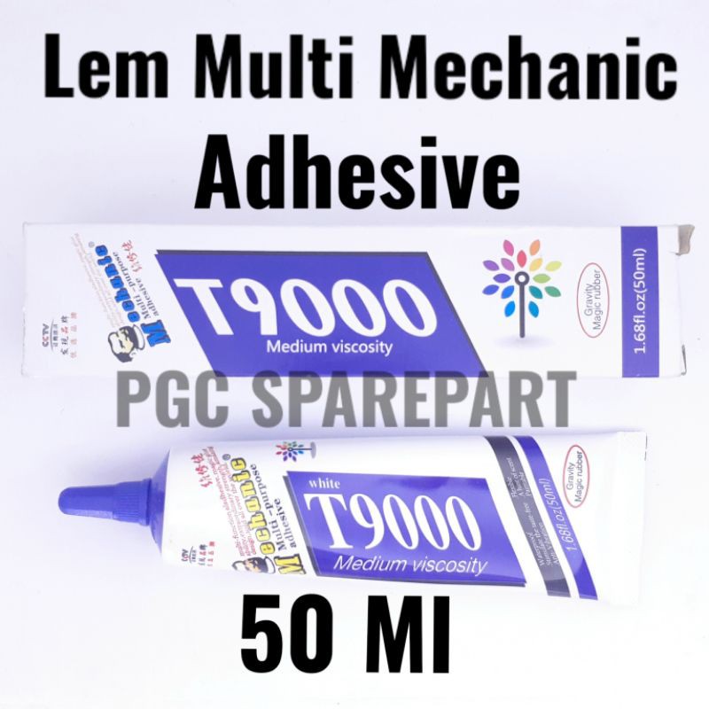 

Lem LCD Touchscreen Original Mechanic T9000 50ml Warna Putih
