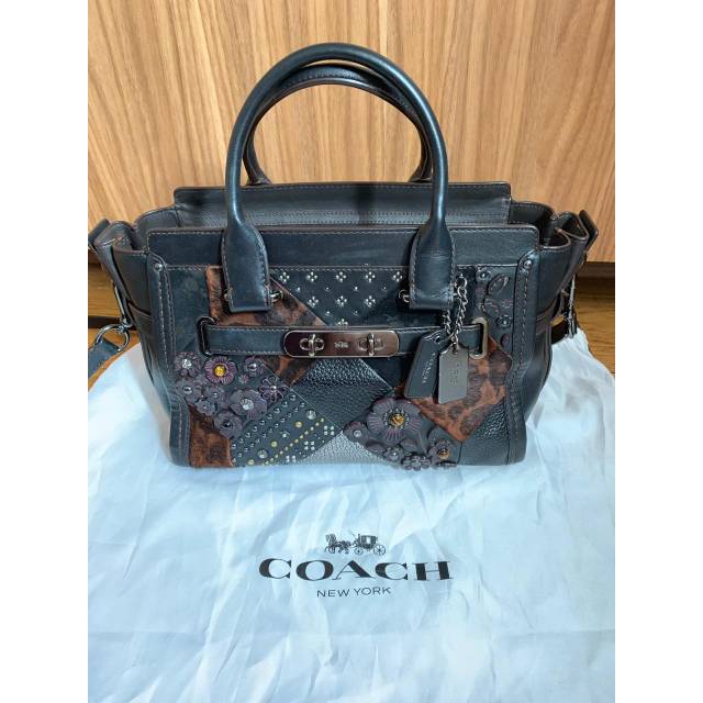 ORi PL Swagger 27 Embellished Canyor Swagger Flower Floral hitam Original