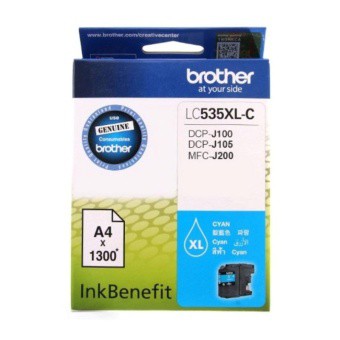 Cartridge Original Brother LC535XL Ink C/M/Y Tinta Brother LC 535