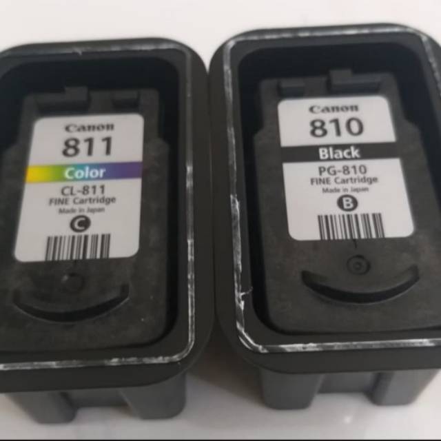 PAKETAN TINTA CANON KOSONGAN PG-810 BLACK CL-811 COLOUR