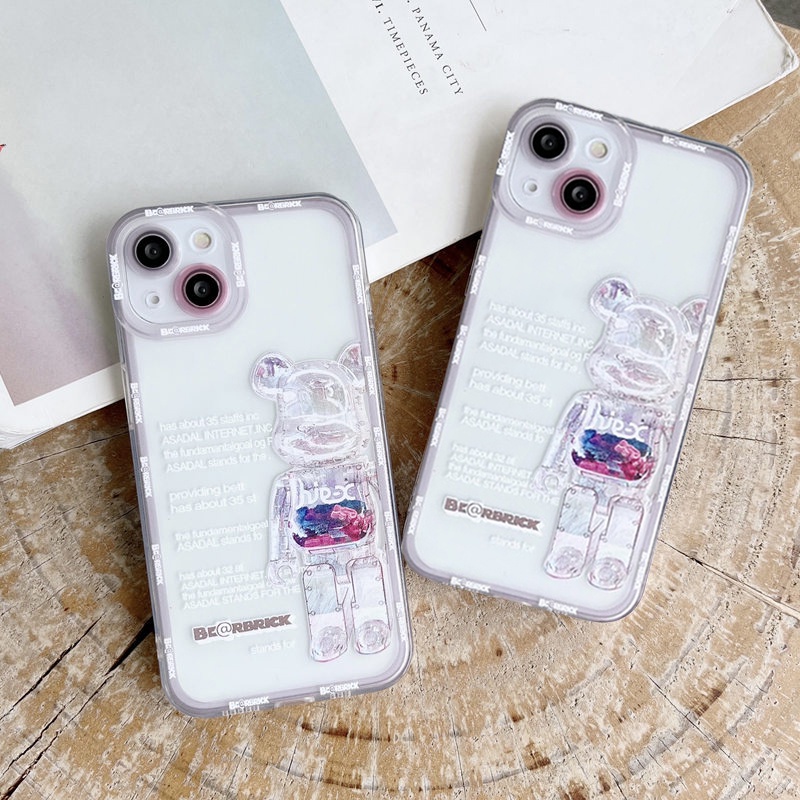 Soft Case TPU Motif Lukisan Mata Kelinci Untuk iPhone 13 Pro Max 7 8 X XR XS Max 6 6s 7 8 Plus SE 2020 iPhone12 11 Pro Max