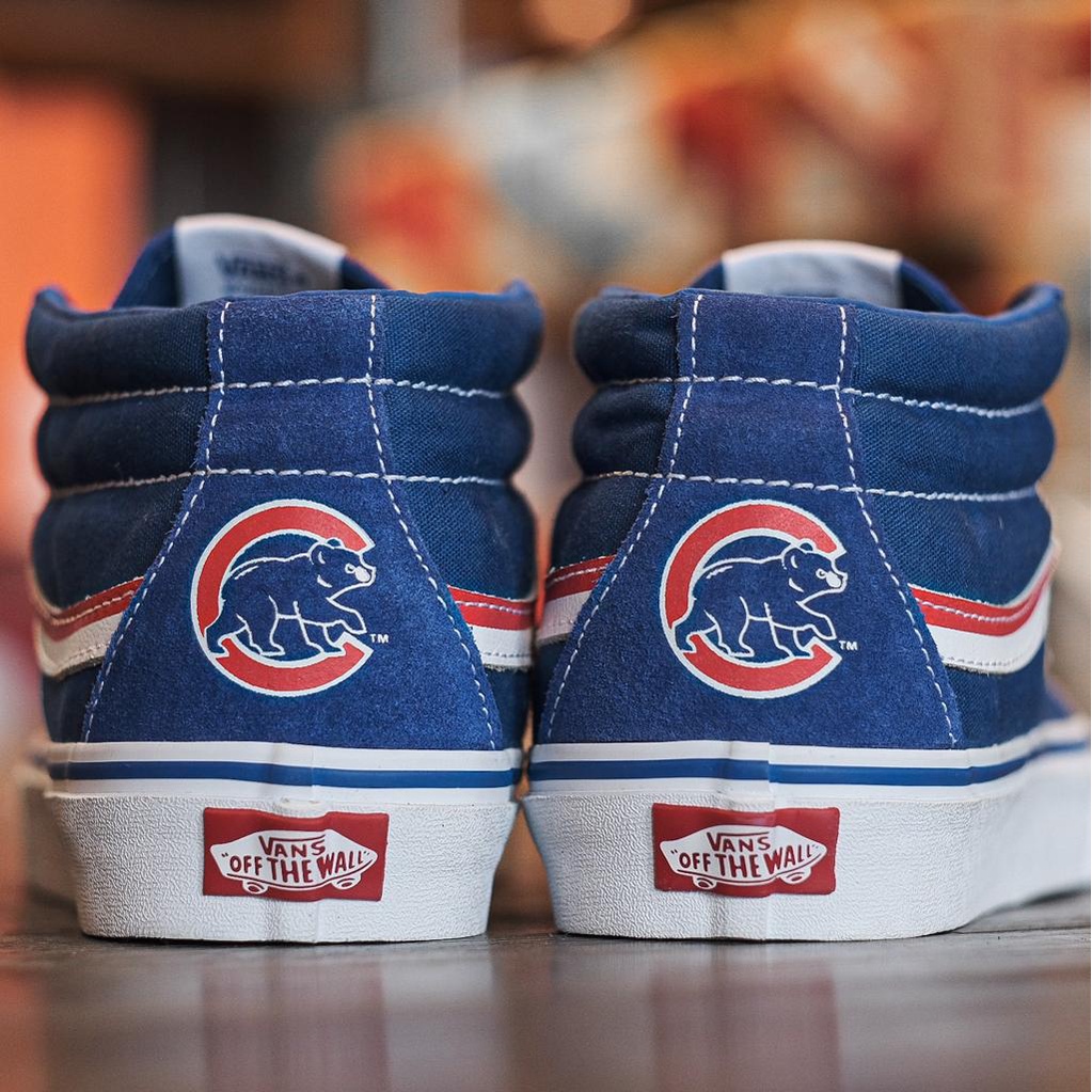 VANS SK8-MID REISSUE MLB CHICAGO CUBS BLUE