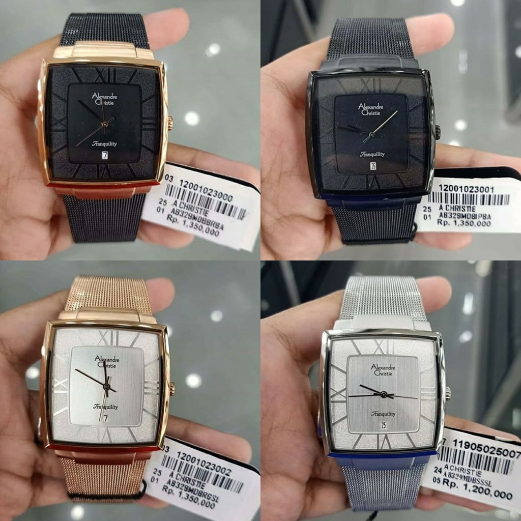 JAM TANGAN PRIA ALEXANDRE CHRISTIE AC 8329 AC8329 ROSEGOLD ORIGINAL GARANSI RESMI 1 TAHUN