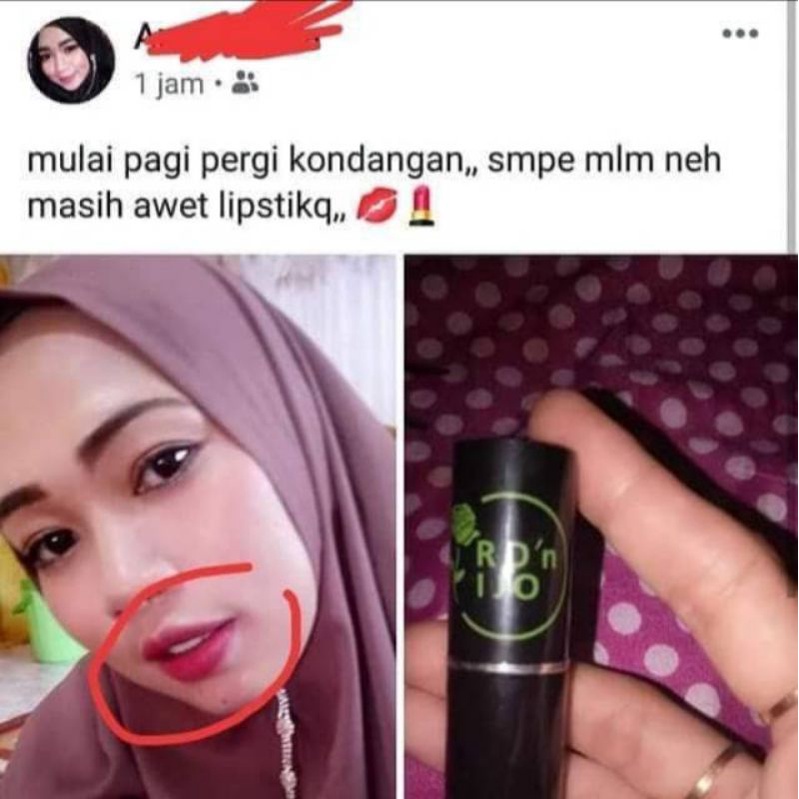 lipstik huru hara RD'N IJO