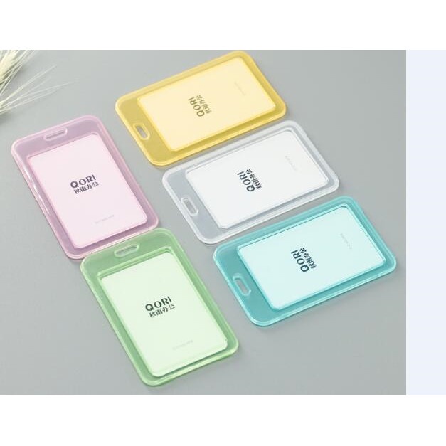 

ORGANIZER-DOCUMENT- ID CARD / NAME TAG / CARD HOLDER / TEMPAT ID CARD/CASING IDCARD - MERAH MUDA