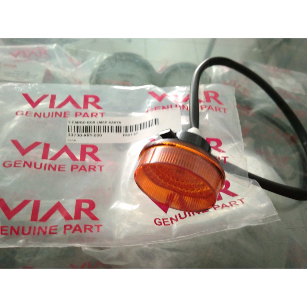 Lampu cargo box depan roda tiga VIAR - cargo box lamp karya roda tiga Viar
