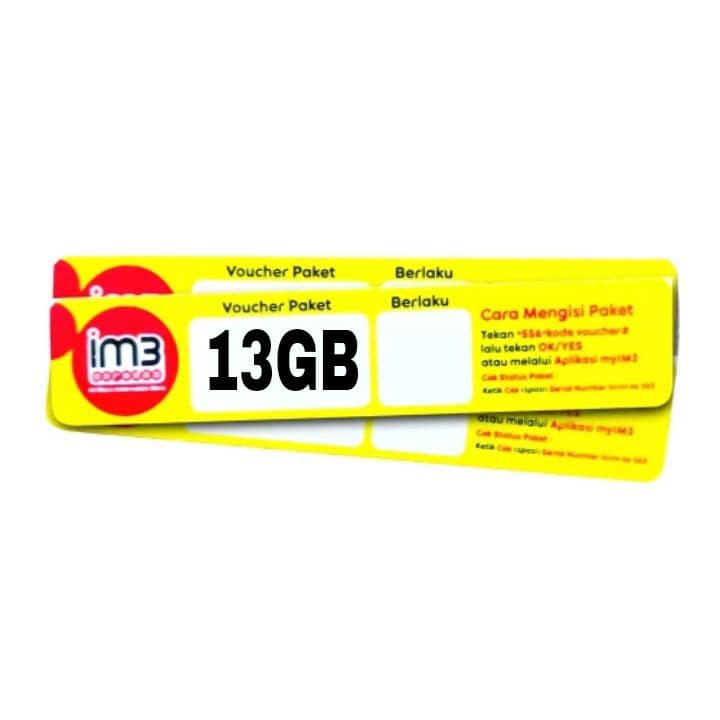 Voucher indosat freedom 13GB