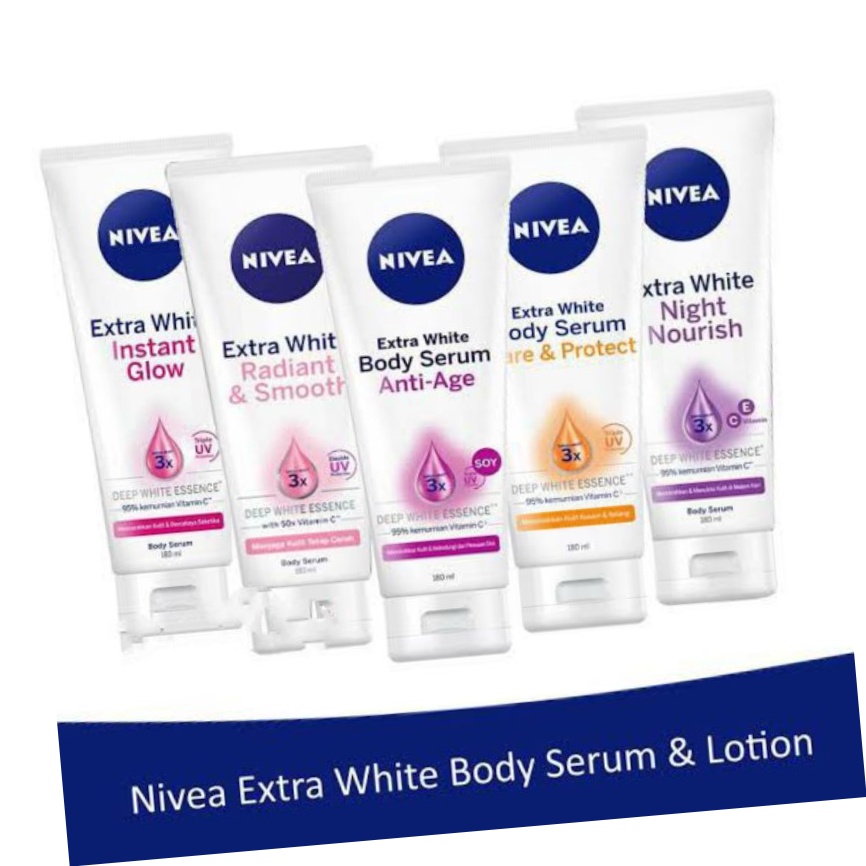 NIVEA  BODY Lotion - SERUM EXTRA WHITE