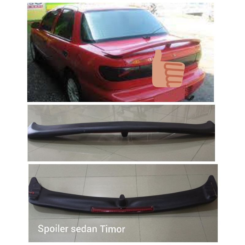 spoiler Timor sedan Timor dengan lampu