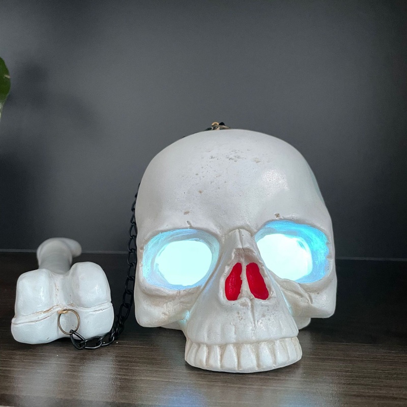 Zzz Ornamen Tengkorak Horor Untuk Dekorasi Halloween